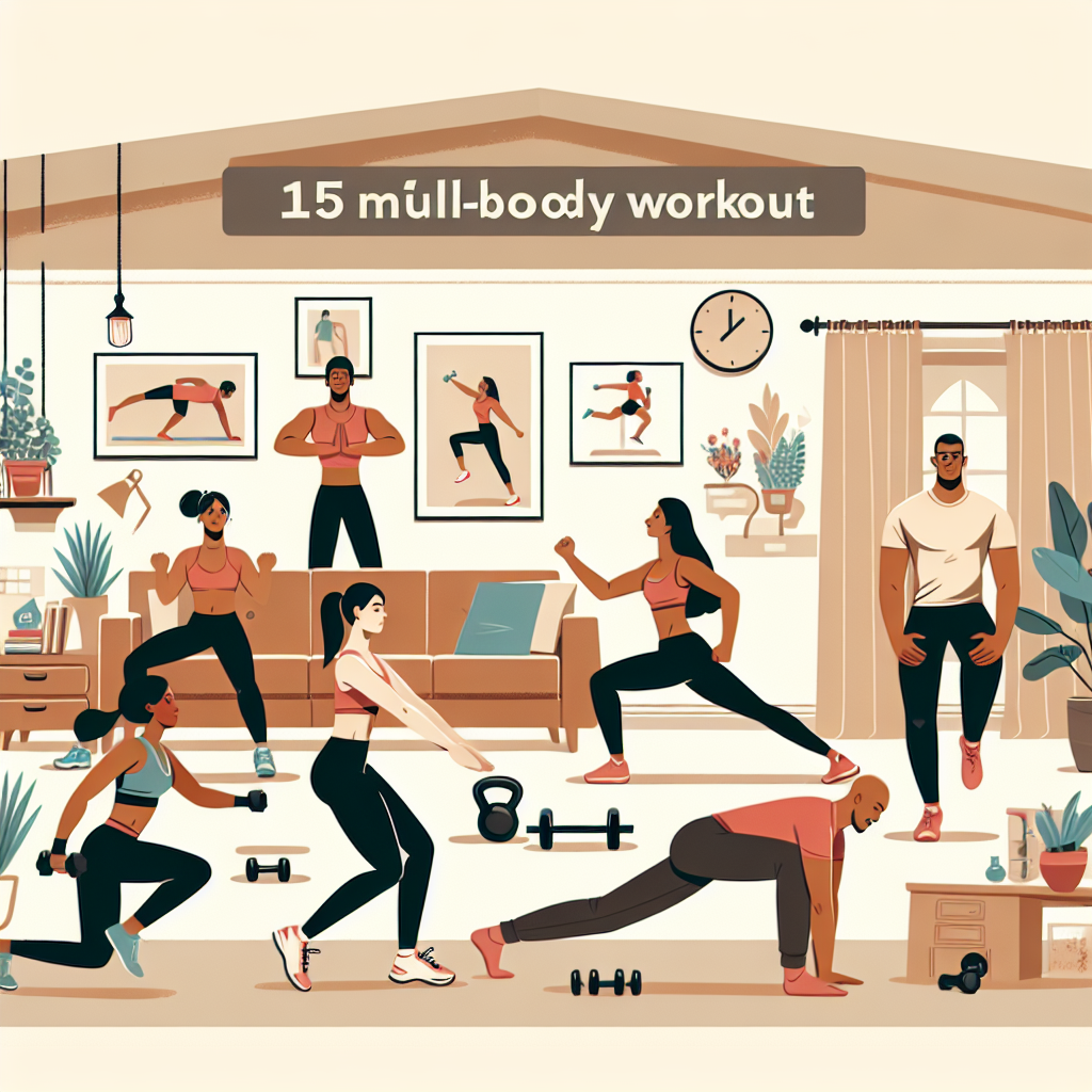 15-Minute Full Body Workout You Can Do at Home