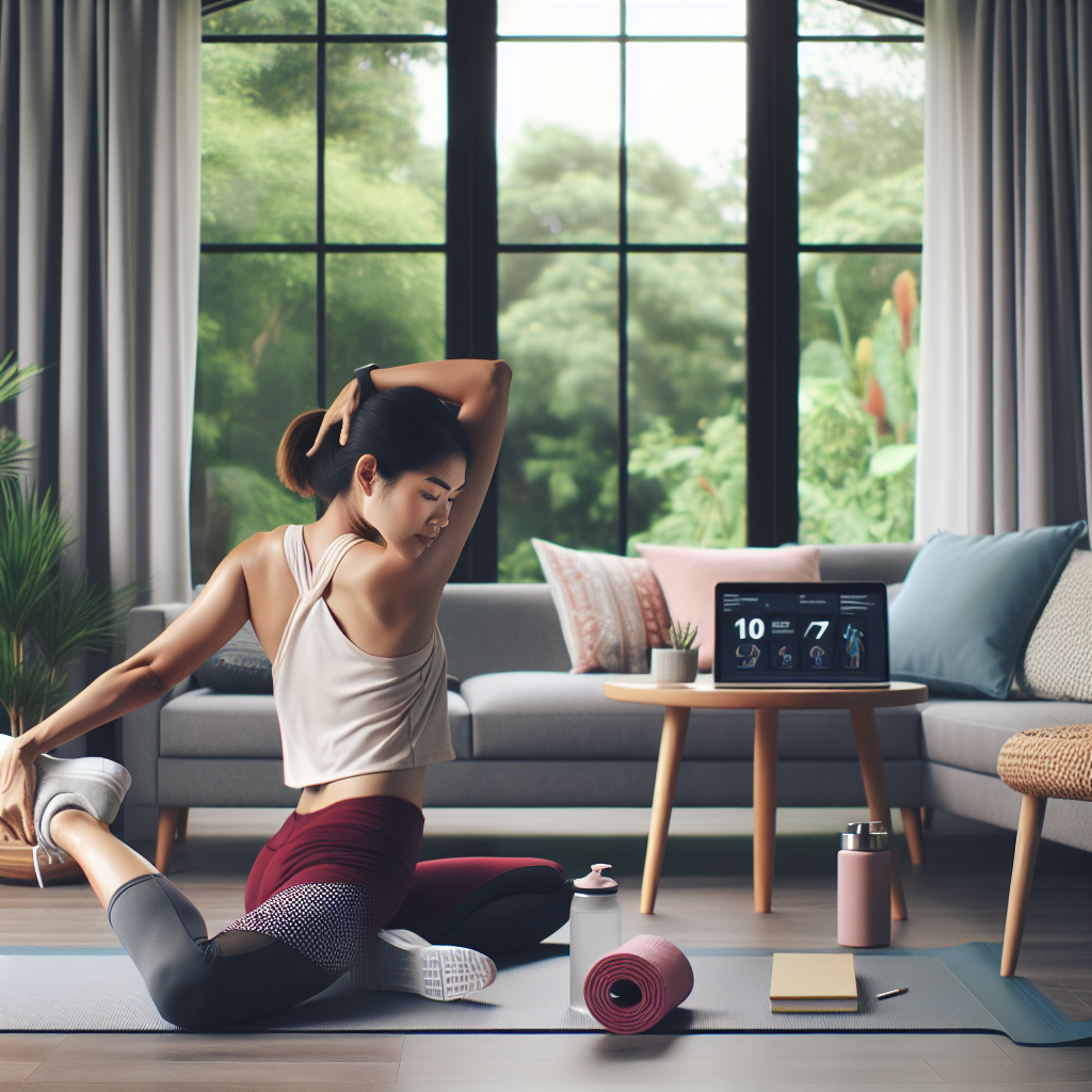 Stretching Routine After 15-Minute Home Workout: Flexibility Matters