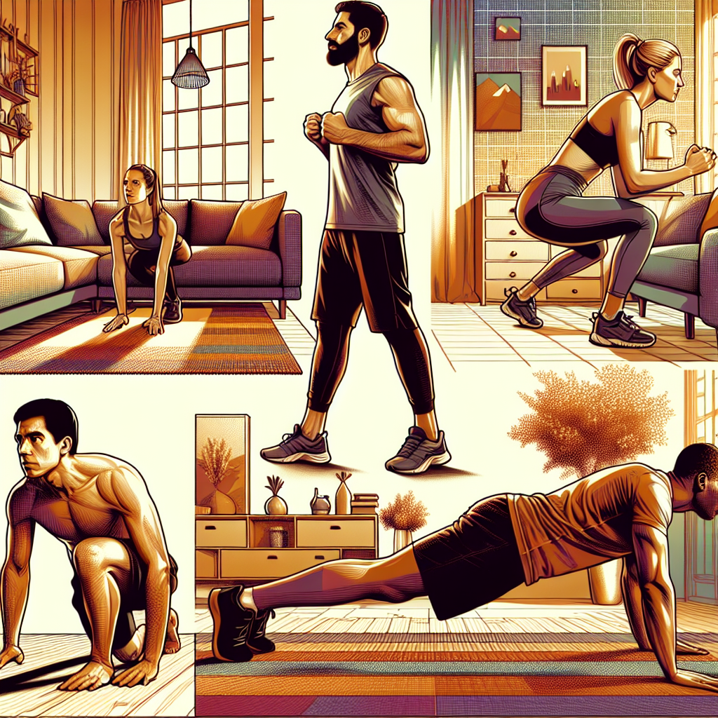 Strength Training Without Weights: 15-Minute Home Routine