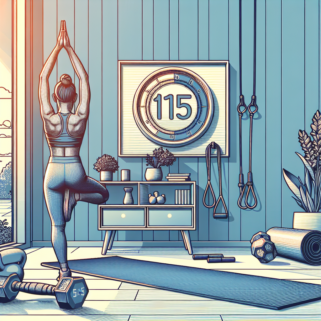 Daily 15-Minute Workout Plan for Home Fitness