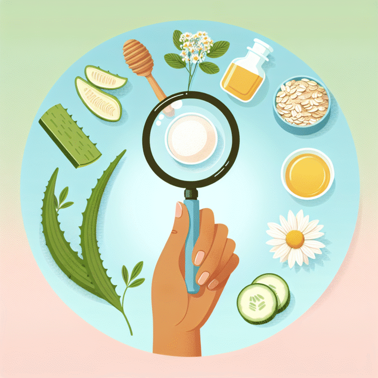 Como analisar ingredientes para máscaras faciais de pele sensível