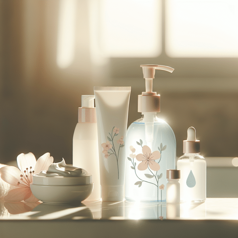 Rotina matinal para pele sensível e delicada