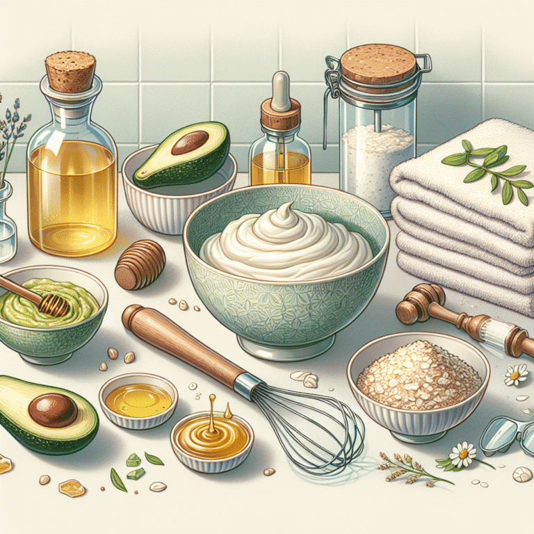 Máscaras faciais caseiras para pele sensível: receitas eficazes