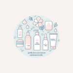 Produtos suaves para rotina de pele sensível