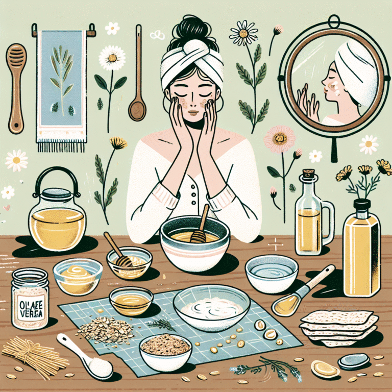 Como fazer máscaras naturais para pele sensível em casa