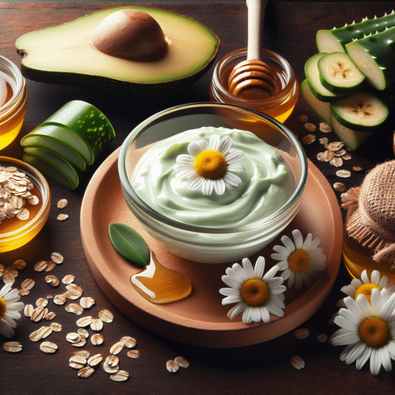 Máscaras faciais caseiras para pele sensível: Benefícios e receitas