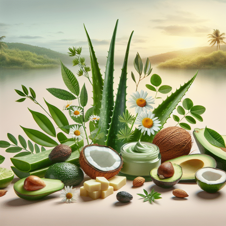 Ingredientes naturais que hidratam a pele sensível eficazmente