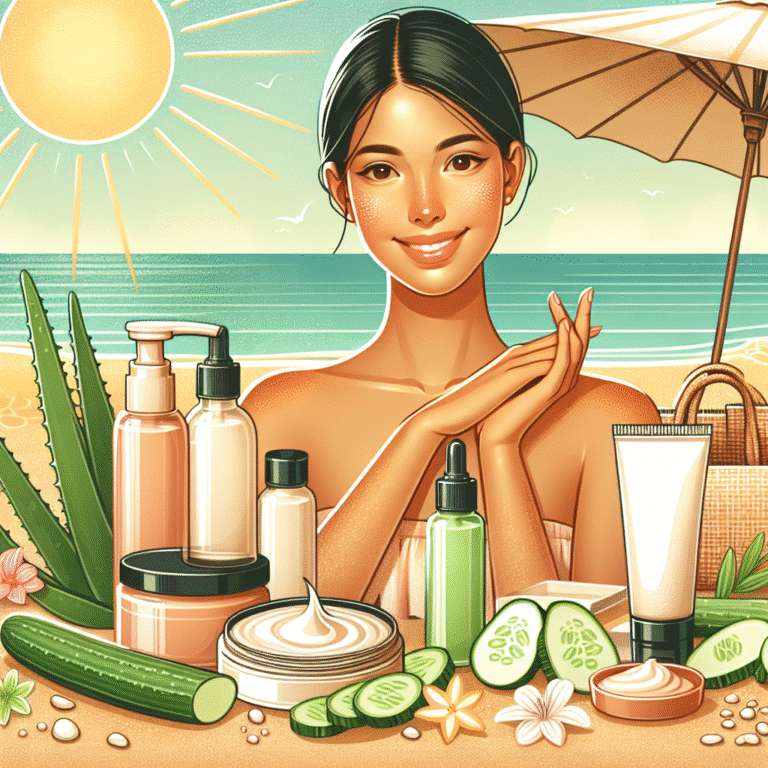 Cuidados no verão para pele sensível naturalmente