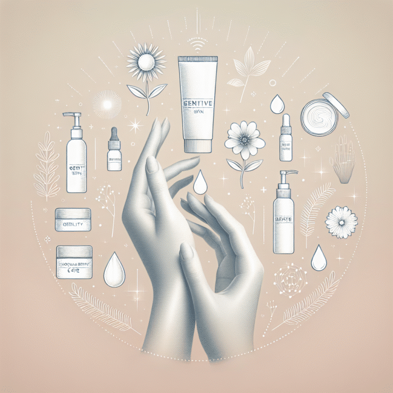 Como criar uma rotina de cuidados para pele sensível