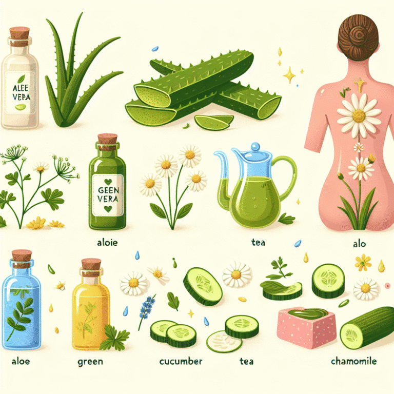 Produtos naturais anti-vermelhidão: aliviando a pele sensível